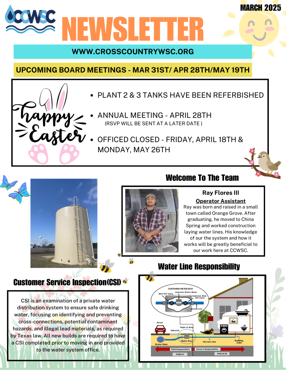 March 2025 Newsletter